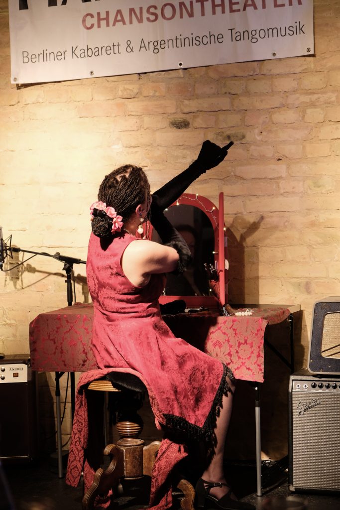 PianLola bei einem Live-Event im Umspannwerk Frohnau